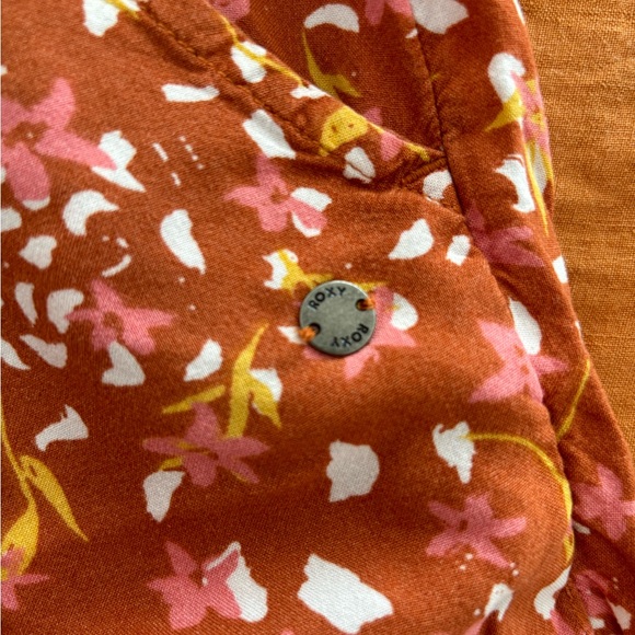 Roxy Floral Flowy Pants - Picture 4 of 5